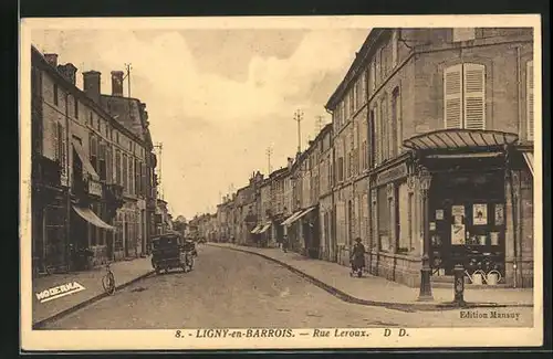 AK Ligny-en-Barrois, Rue Leroux