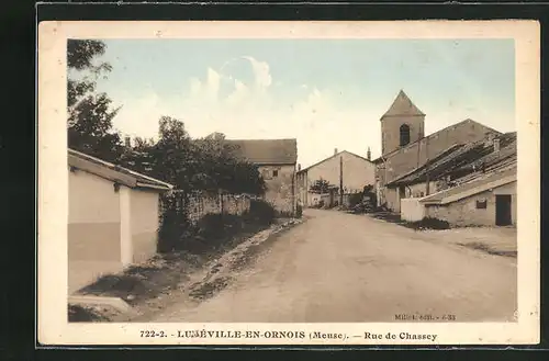 AK Luneville-en-Ornois, Rue de Chassey