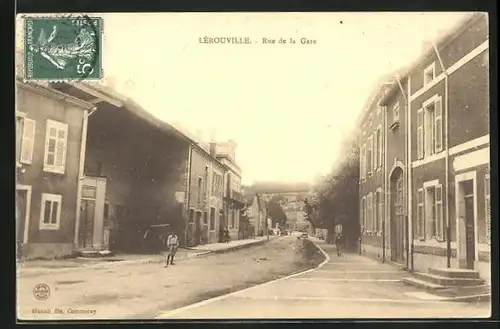 AK Lérouville, Rue de la Gare