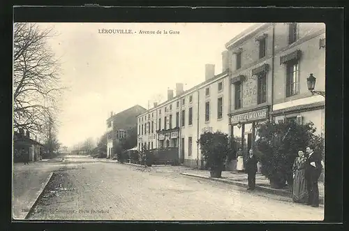 AK Lerouville, Avenue de la Gare