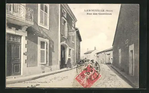 AK Lerouville, Rue des Carrieres