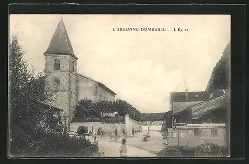 AK L'Argonne-Dombasle, l'Eglise