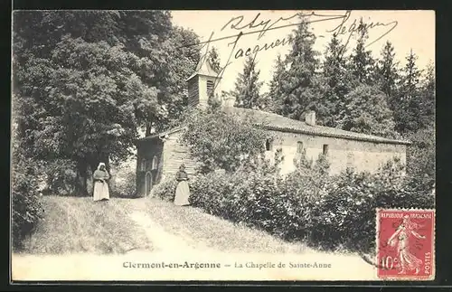 AK Clermont-en-Argonne, la Chapelle de Sainte-Anne