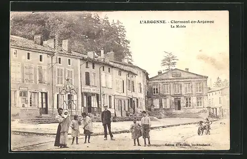 AK Clermont-en-Argonne, la Mairie