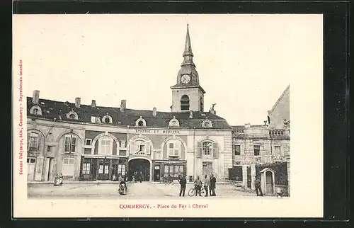 AK Commercy, Place du Fer a Cheval