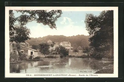 AK Gondrecourt-le-Chateau, Bords de l`Ornain