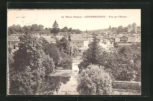 AK Gondrecourt, Vue sur l`Ornain