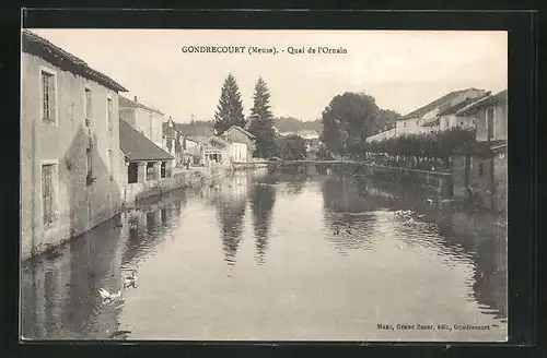 AK Gondrecourt, Quai de l`Ornain