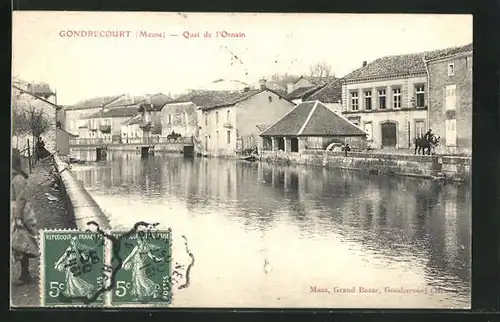 AK Gondrecourt, Quai de l`Ornain
