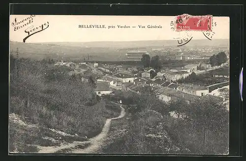 AK Belleville, Vue Gènèrale