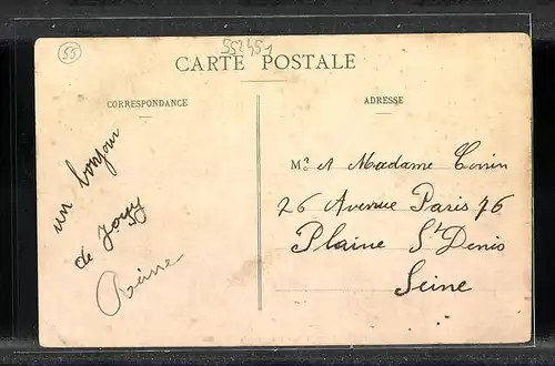 AK Jouy-sous-les-Cotes, Vue gènèrale