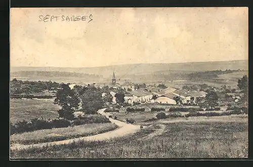 AK Septsarges, vue panoramique