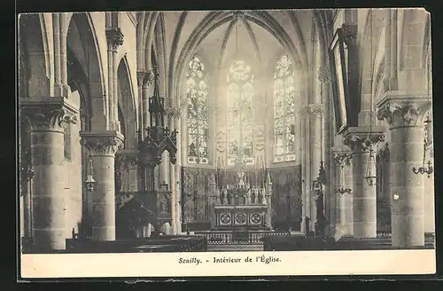 AK Souilly, Interieur de l'Eglise