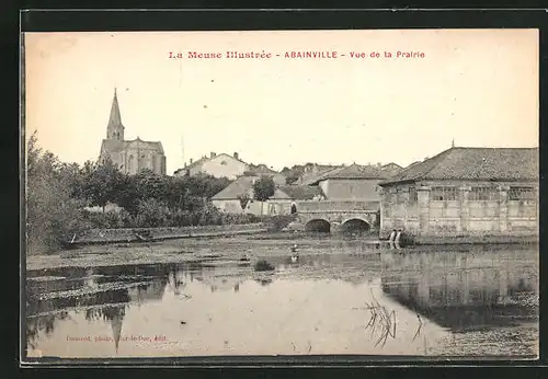AK Abainville, Vue de la Prairie