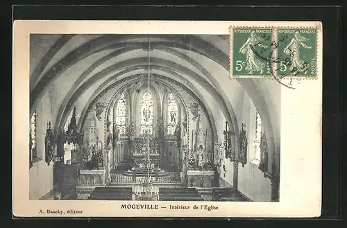 AK Mogeville, Interieur de l'Eglise