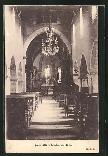 AK Auzéville, Intérieur de l`Eglise