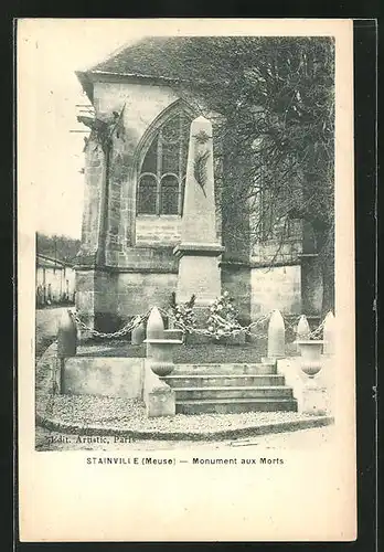 AK Stainville, Monument aux Morts