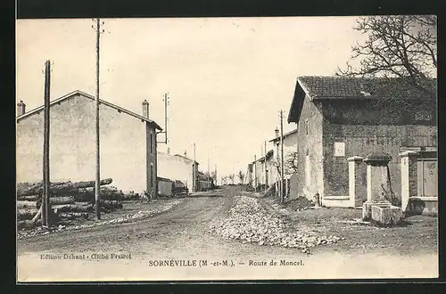 AK Sorneville, Route de Moncel