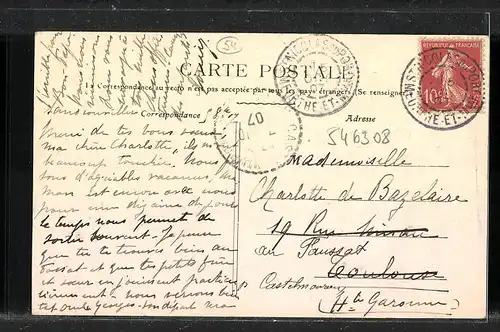 AK Tonnoy-sur-Moselle, Le Pont