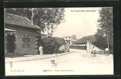 AK Toul, Porte Jeanne d`Arc