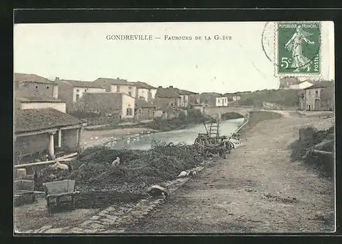 AK Gondreville, Faubourg de la Gréve