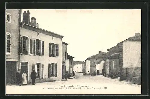 AK Colombey-les-Belles, Rue Alexandre III