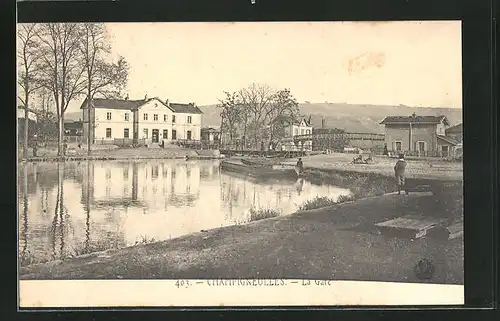 AK Champigneulles, la Gare