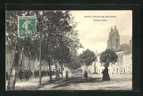 AK Saint-Nicolas-du-Port, Avenue Jolain