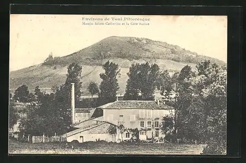 AK Toul, Moulin Sainte-Catherine et la Cote Barine
