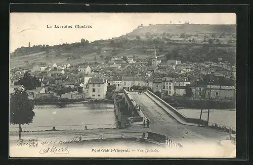 AK Pont-Saint-Vincent, Vue générale