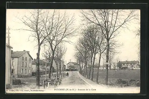 AK Pexonne, Avenue de la Gare