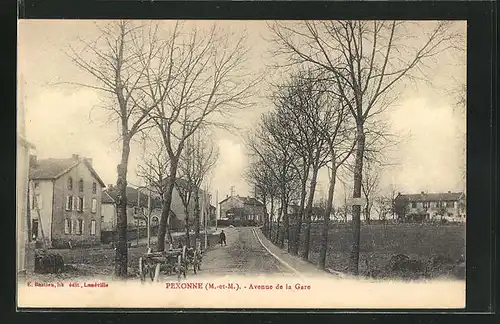 AK Pexonne, Avenue de la Gare