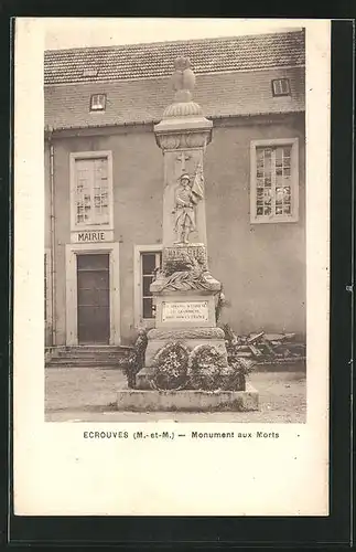 AK Ecrouves, Monument aux Morts