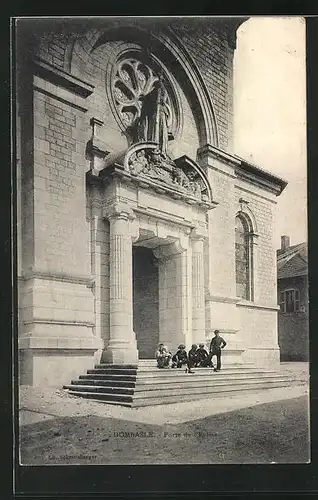 AK Dombasle, Porte de l`Eglise