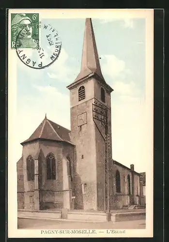 AK Pagny-sur-Moselle, L`Eglise