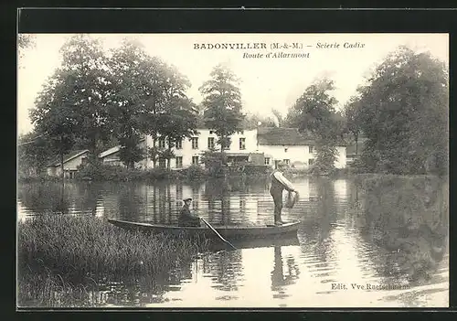 AK Badonviller, Scierie Cadix, Ruderbootpartie