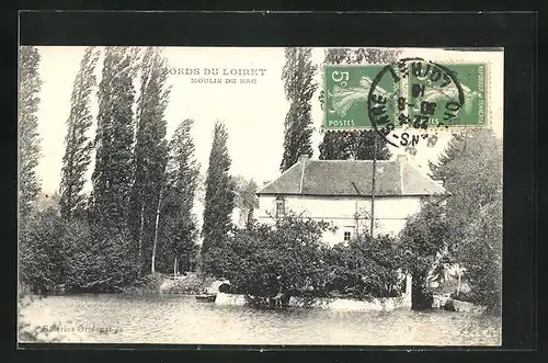 AK Olivet, Bords du Loire, Moulin du Bac