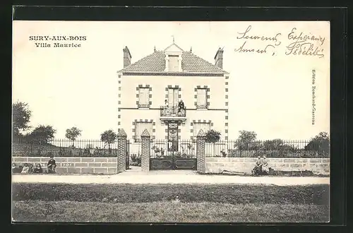 AK Sury-aux-Bois, Villa Maurice