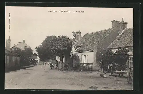 AK Saint-Denis-en-Val, Une Rue