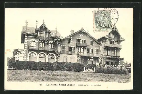 AK La Ferté-Saint-Aubin, Château de la Luzière