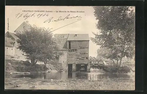 AK Chateau-Renard, Le Moulin de Saint Nicolas