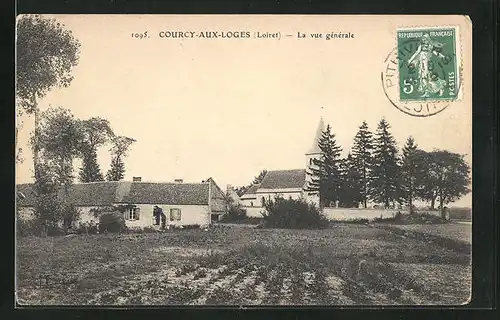 AK Courcy-aux-Loges, La vue generale