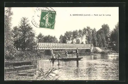 AK Dordives, Pont sur le Loing