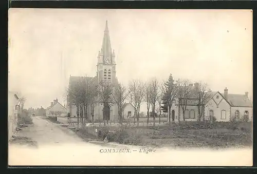 AK Combreux, L`Eglise, die Kirche