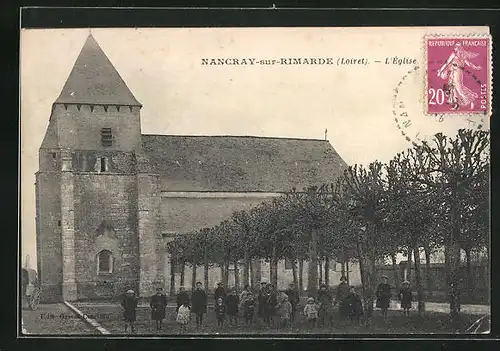 AK Nancray-sur-Rimarde, l'Eglise