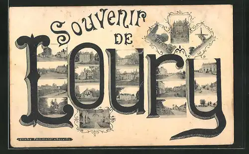 AK Loury, verschiedene Ortsansichten