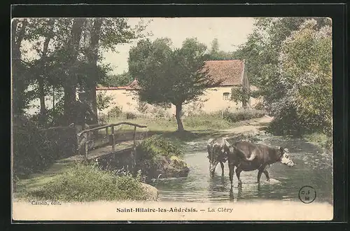 AK Saint-Hilaire-les-Andresis, la Clery