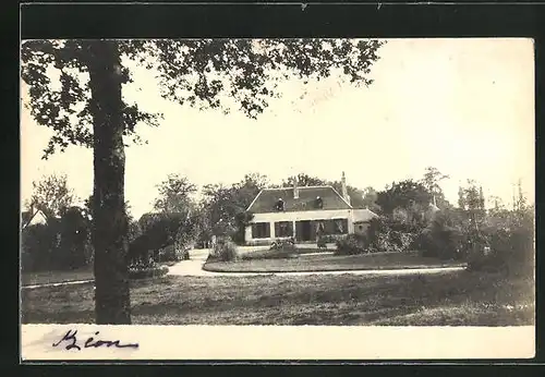 AK Vienne-en-Val, Haus mit Garten