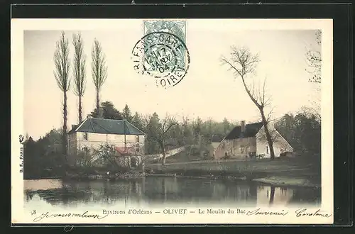 AK Olivet, le Moulin du Bac