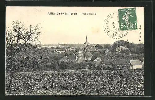 AK Aillant-sur-Milleron, Vue generale